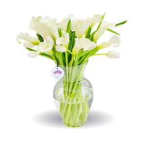 Matterhorn- Calla Lily & Tulips
