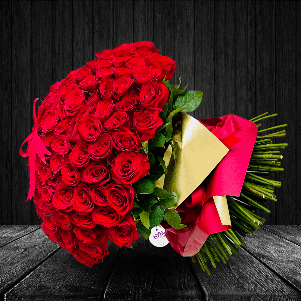 The Glory of Love - 200 Red Rose