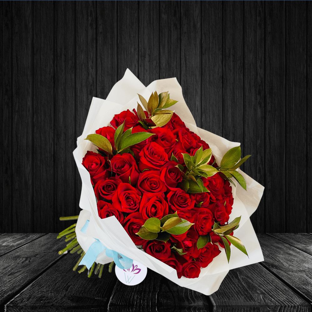 Be Mine! - 50 Red Rose