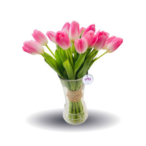 The Periwinkle Breeze - One Dozen Tulip